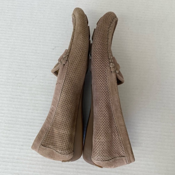 Vaneli Suede Loafers in Tan Womens Size 11 - Picture 5 of 9